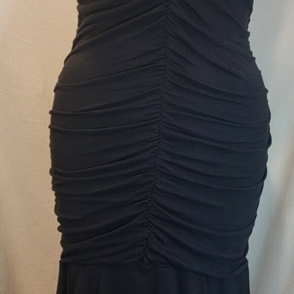 Velvet | Womens Vintage Gothic Mermaid Dress Size XS - Black - Picture 5 of 10